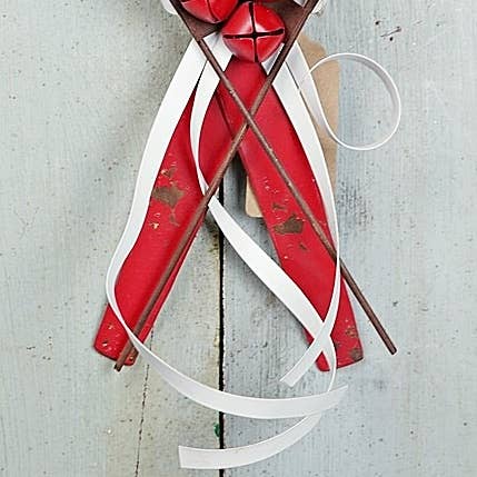 Red Ski Decor