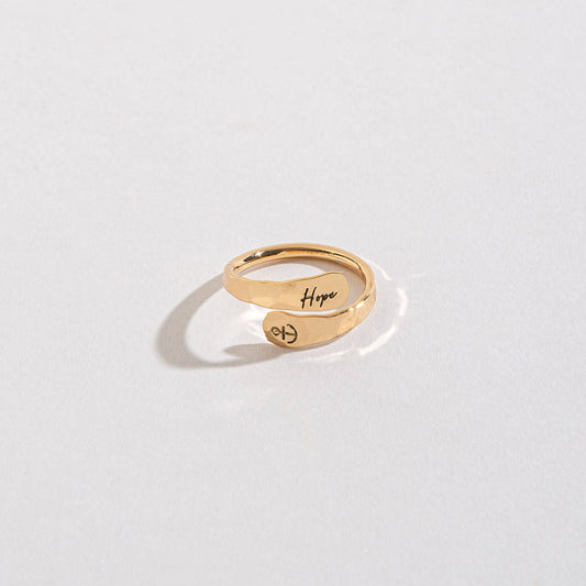 Gold Hope Ring