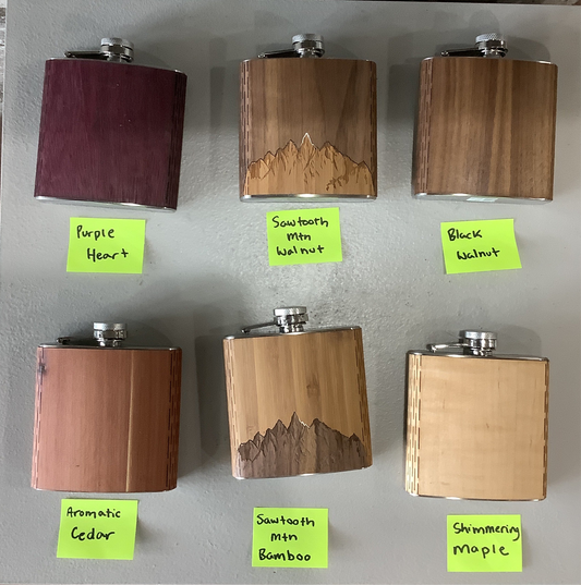 Wooden Flasks