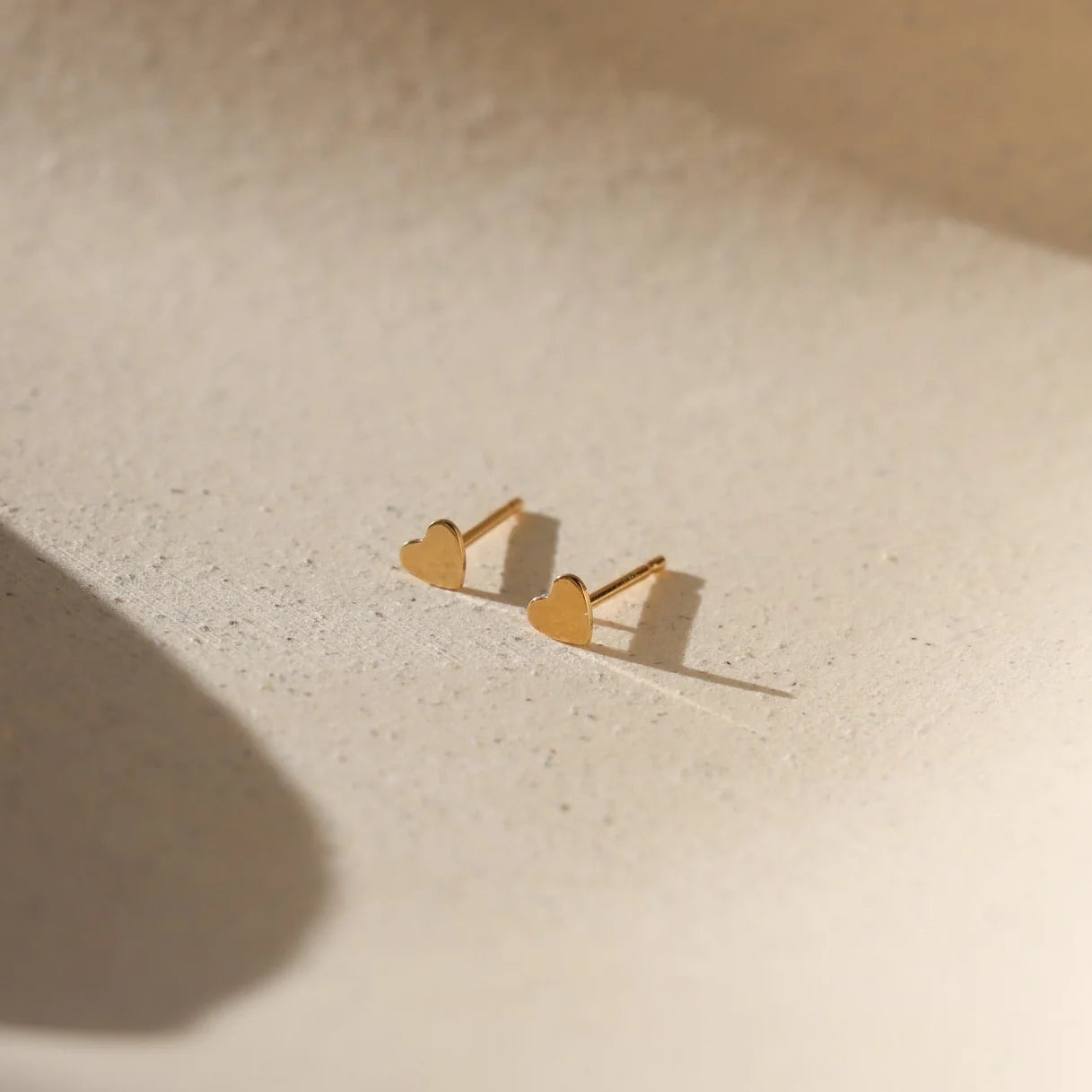 Tiny Heart Studs