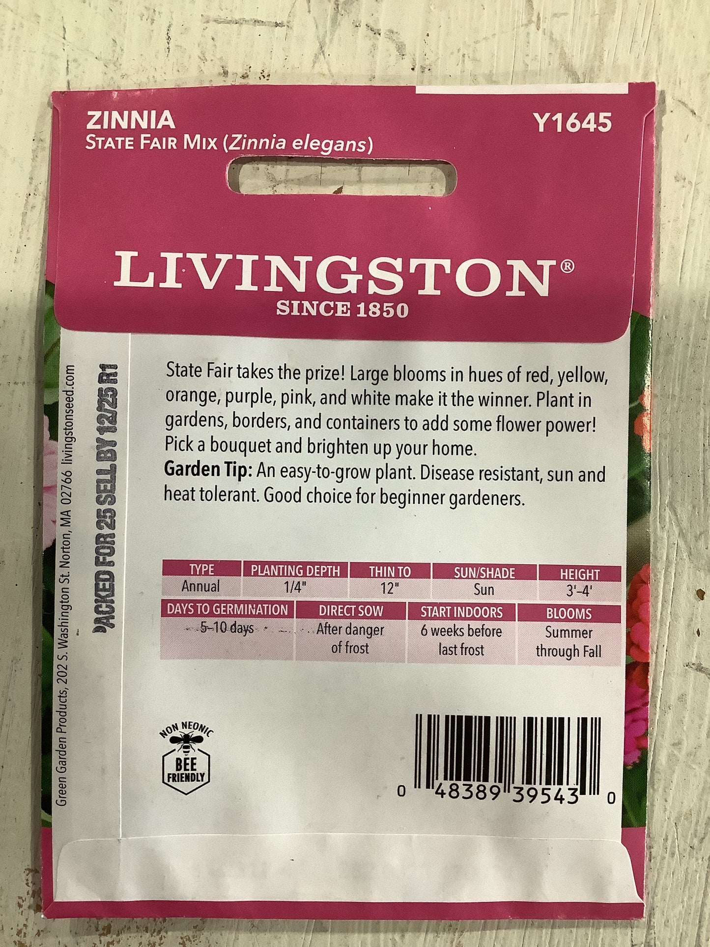 Zinnia-State Fair Mix