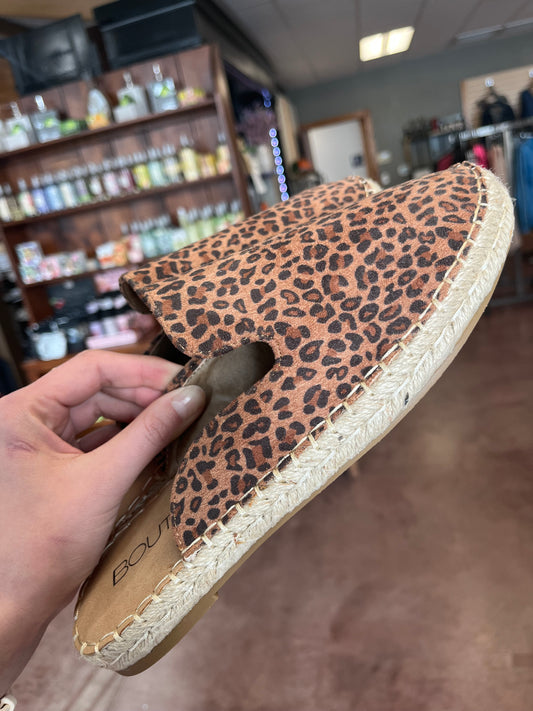 Leopard Slip Ons