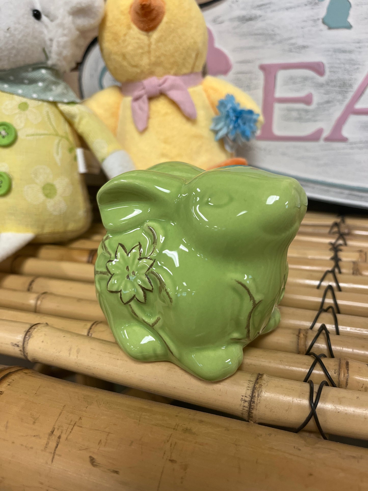 Glass Sitting Bunny