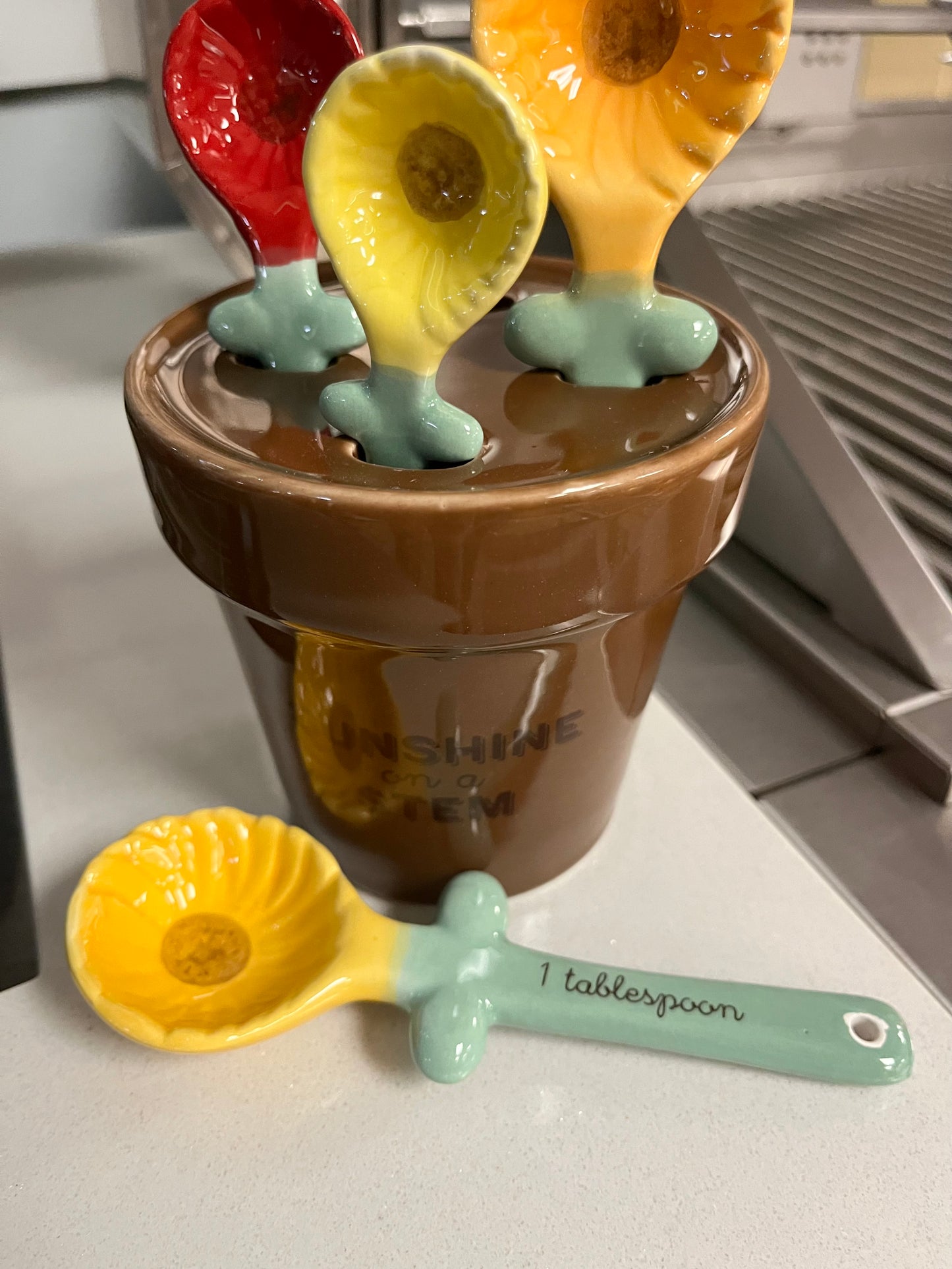 Sunflower Measuring Cup Set