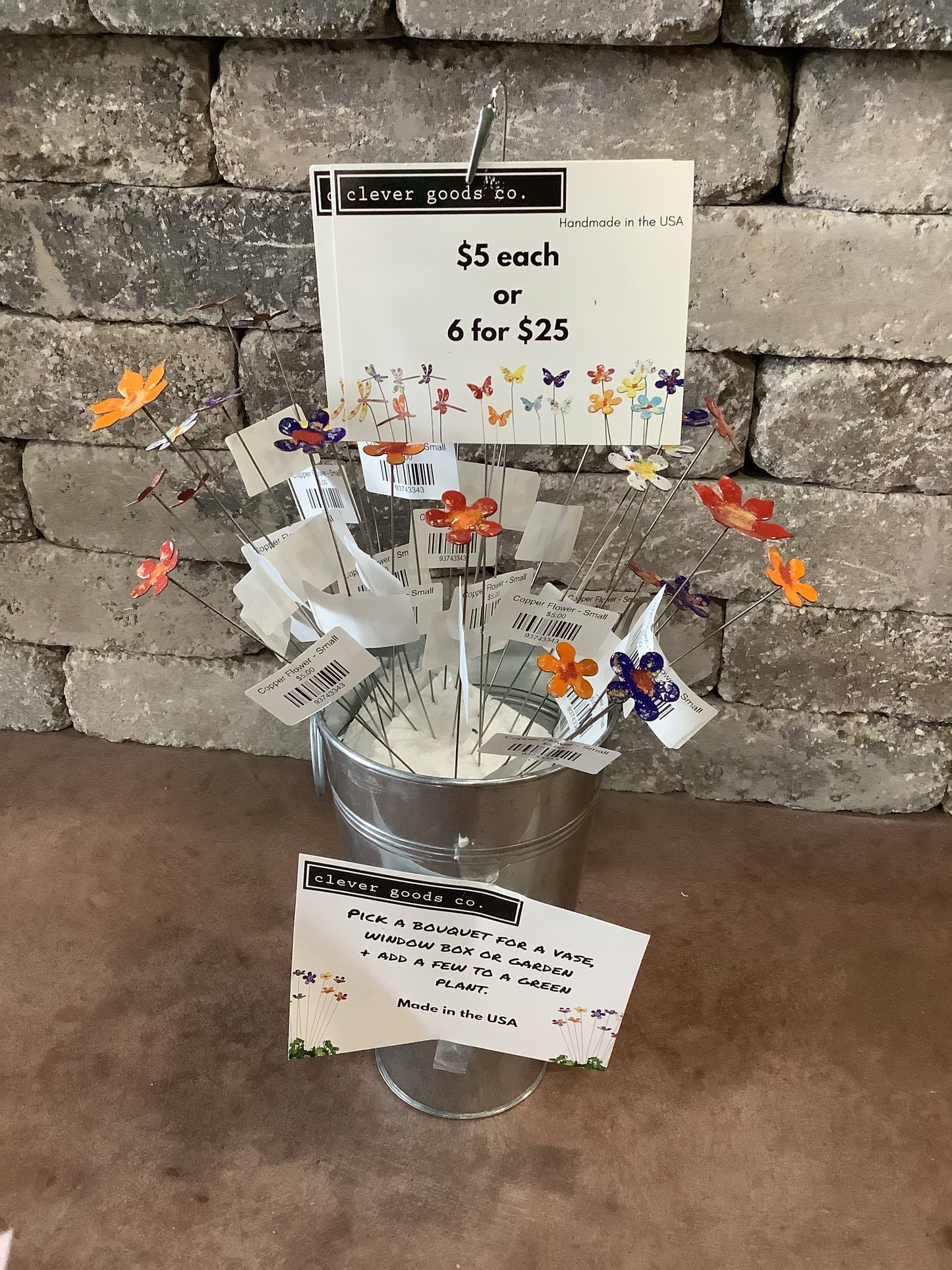 Copper Flower - Small