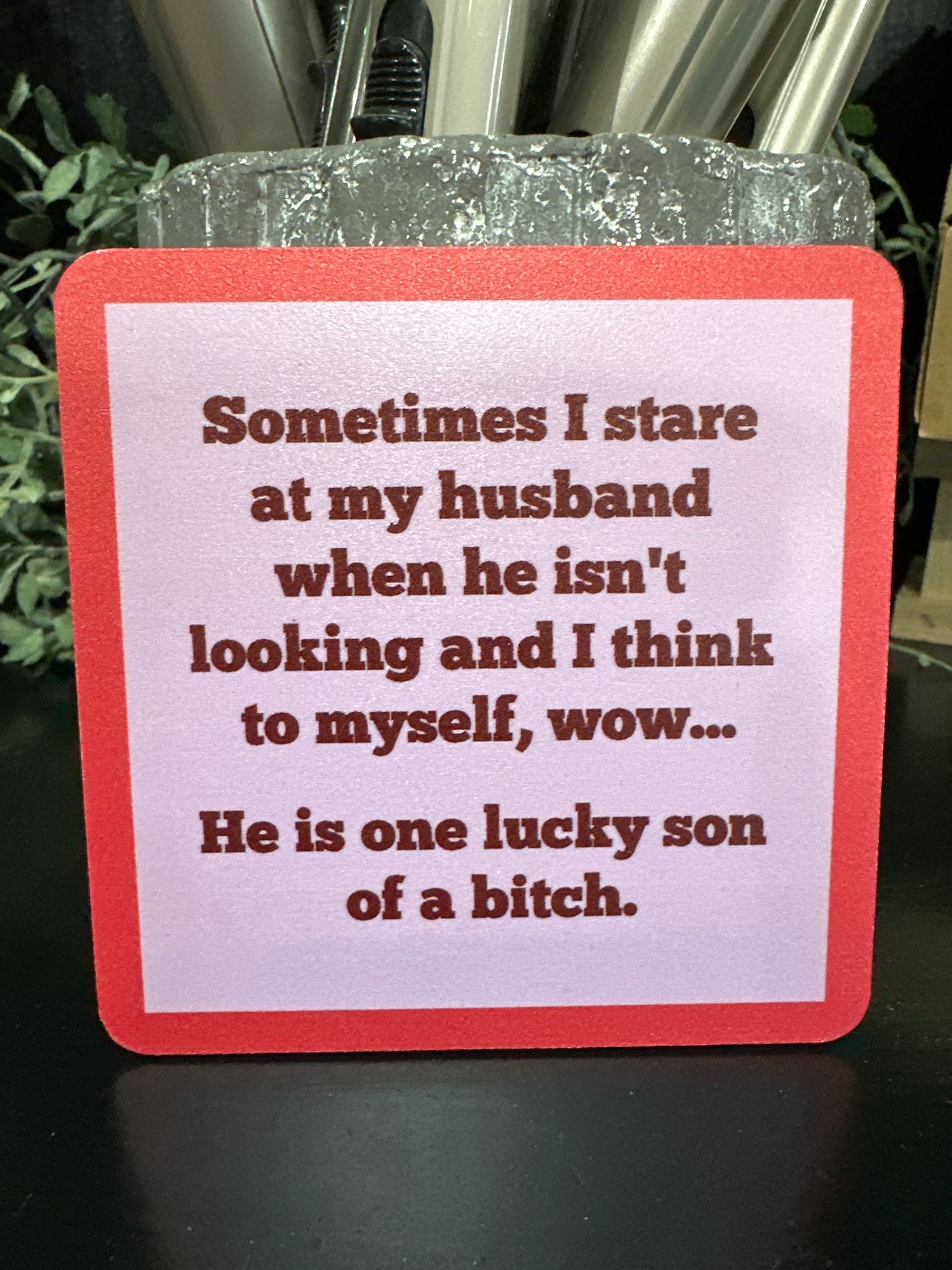 'Drinks On Me' Coasters