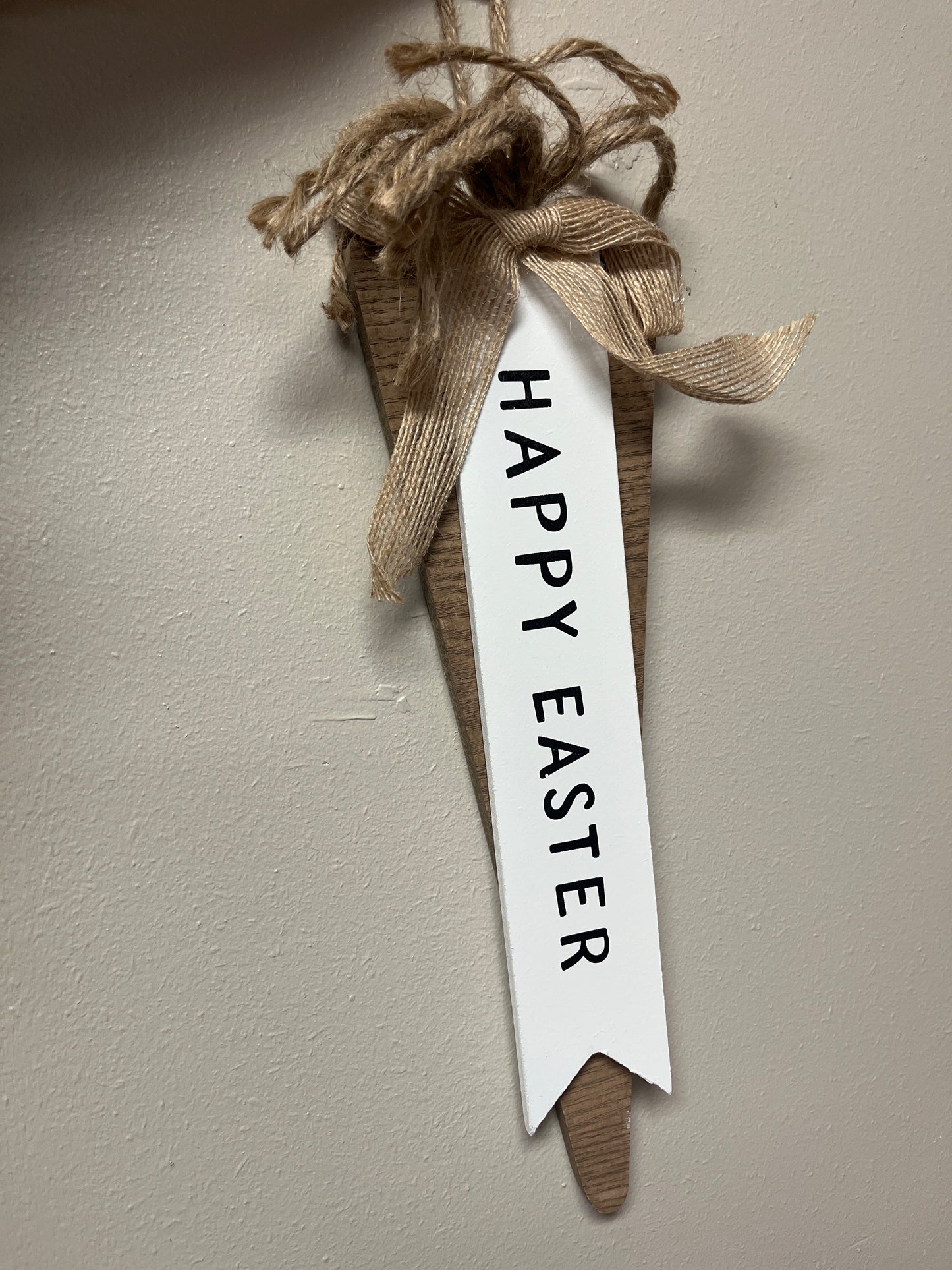 Wall Hanging Wooden Carrot