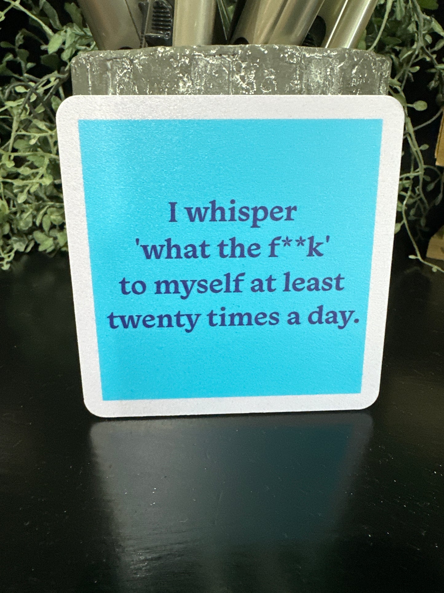 'Drinks On Me' Coasters