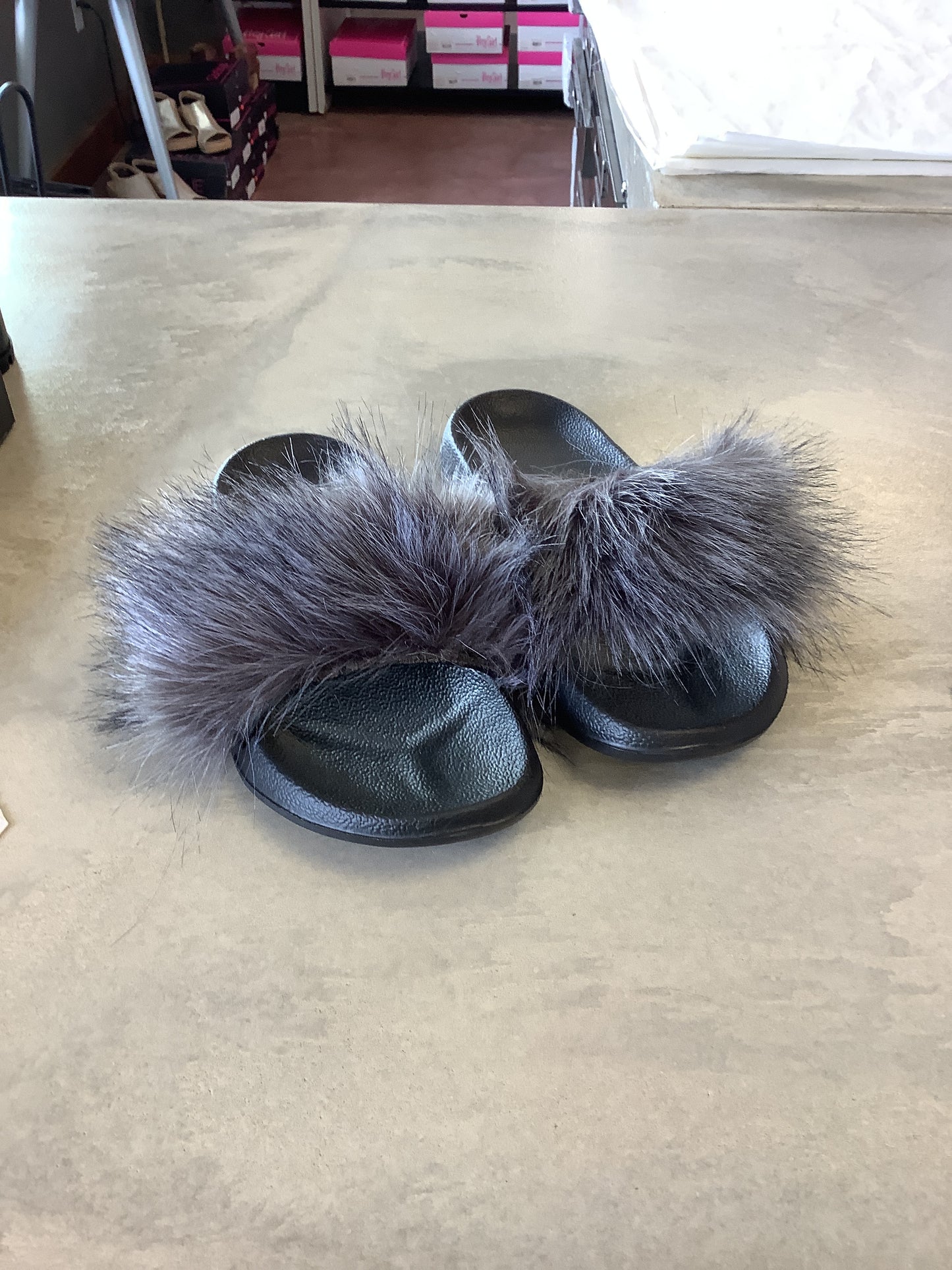 Fur Slippers