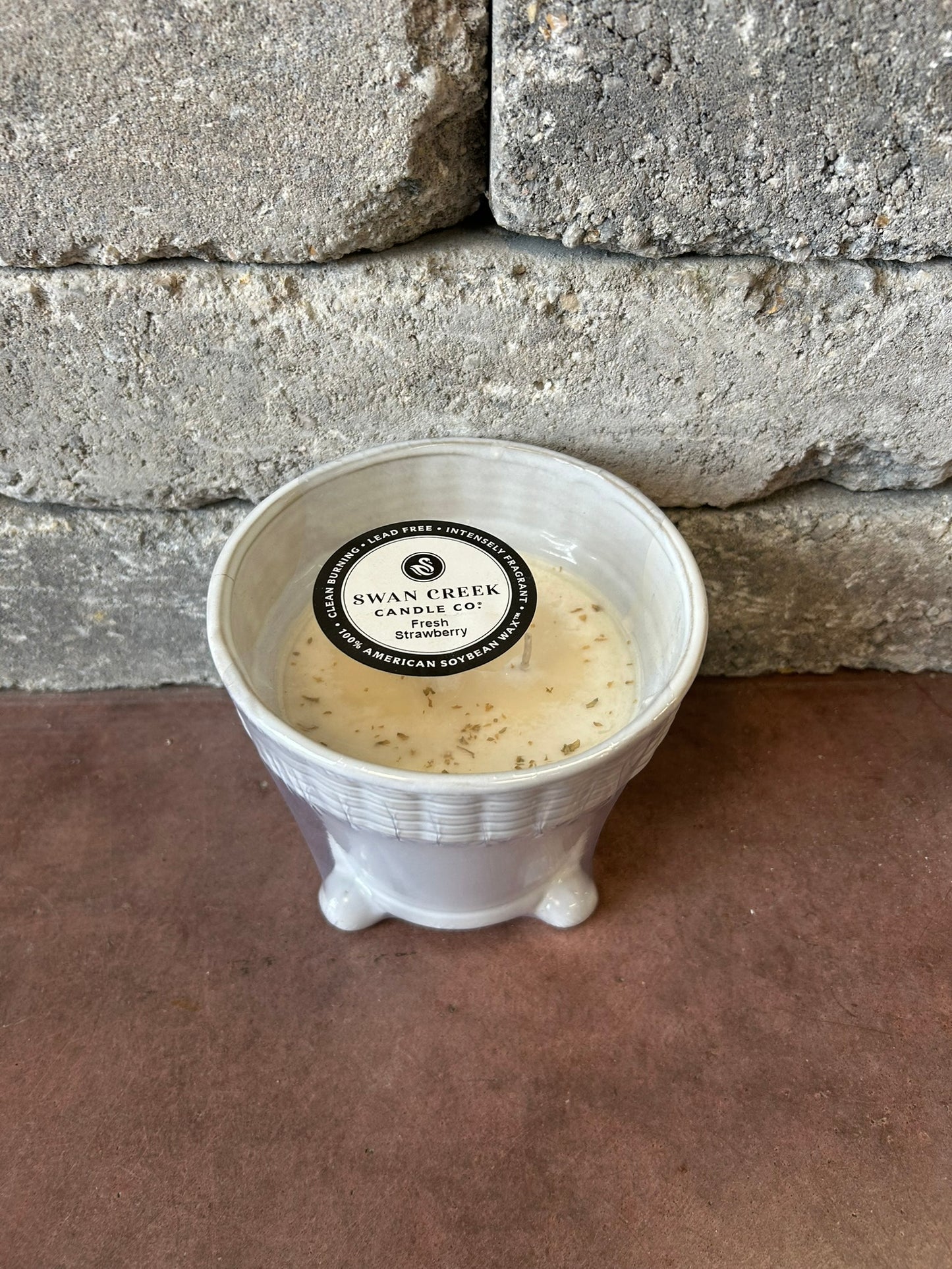Swan Creek Soy Ceramic Candle