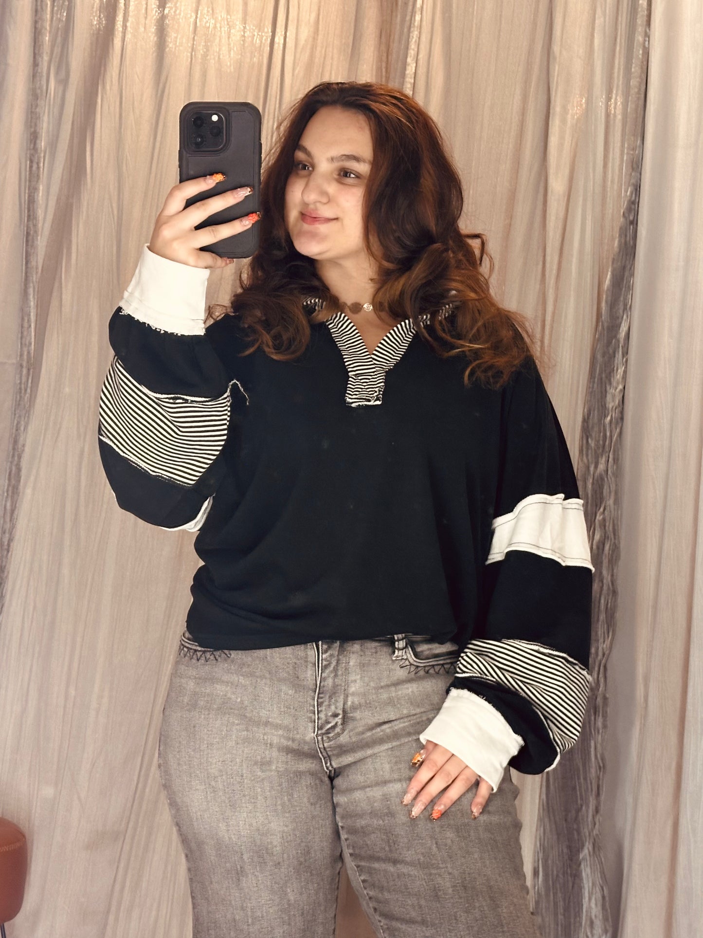 Vic Oversized Shirt (Curvy)