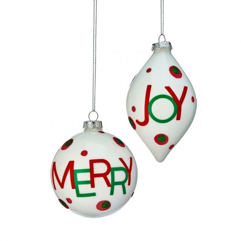 Merry/Joy Ornament