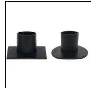 Iron Taper Candle Holder
