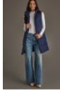 Navy Long Vest