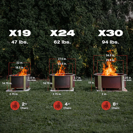 Breeo X Series Smokeless Firepit