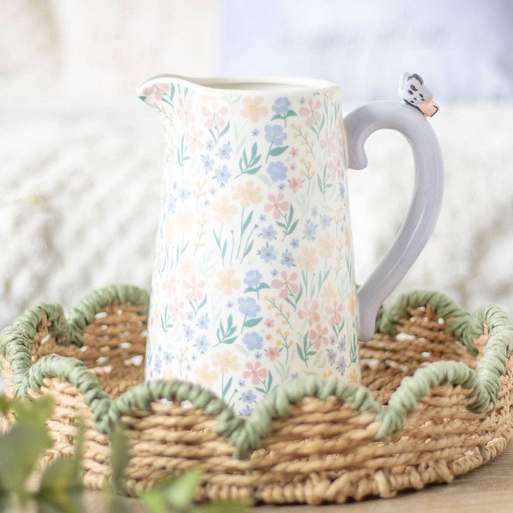 Ditsy Ceramic Jug