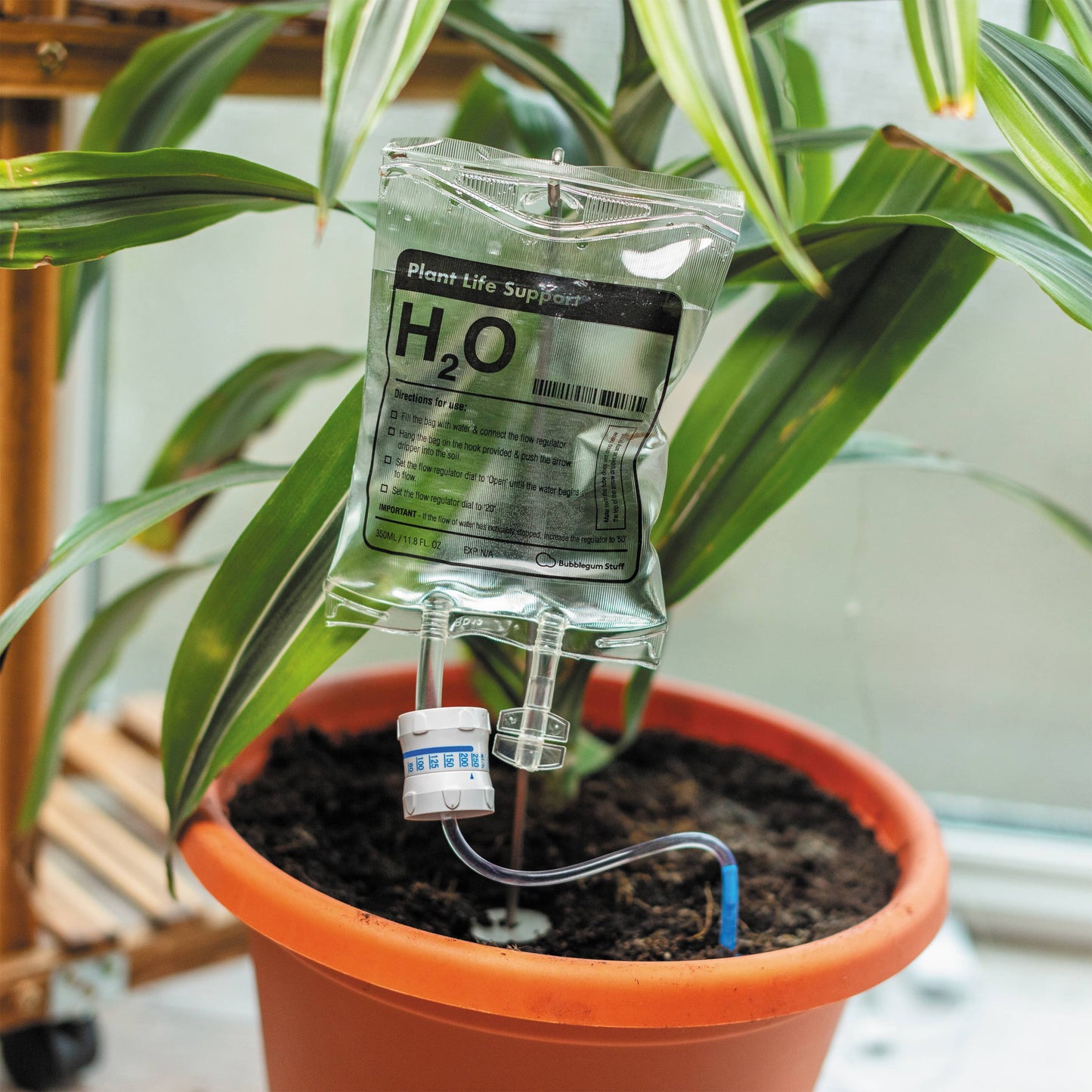 Life Support Houseplant Device