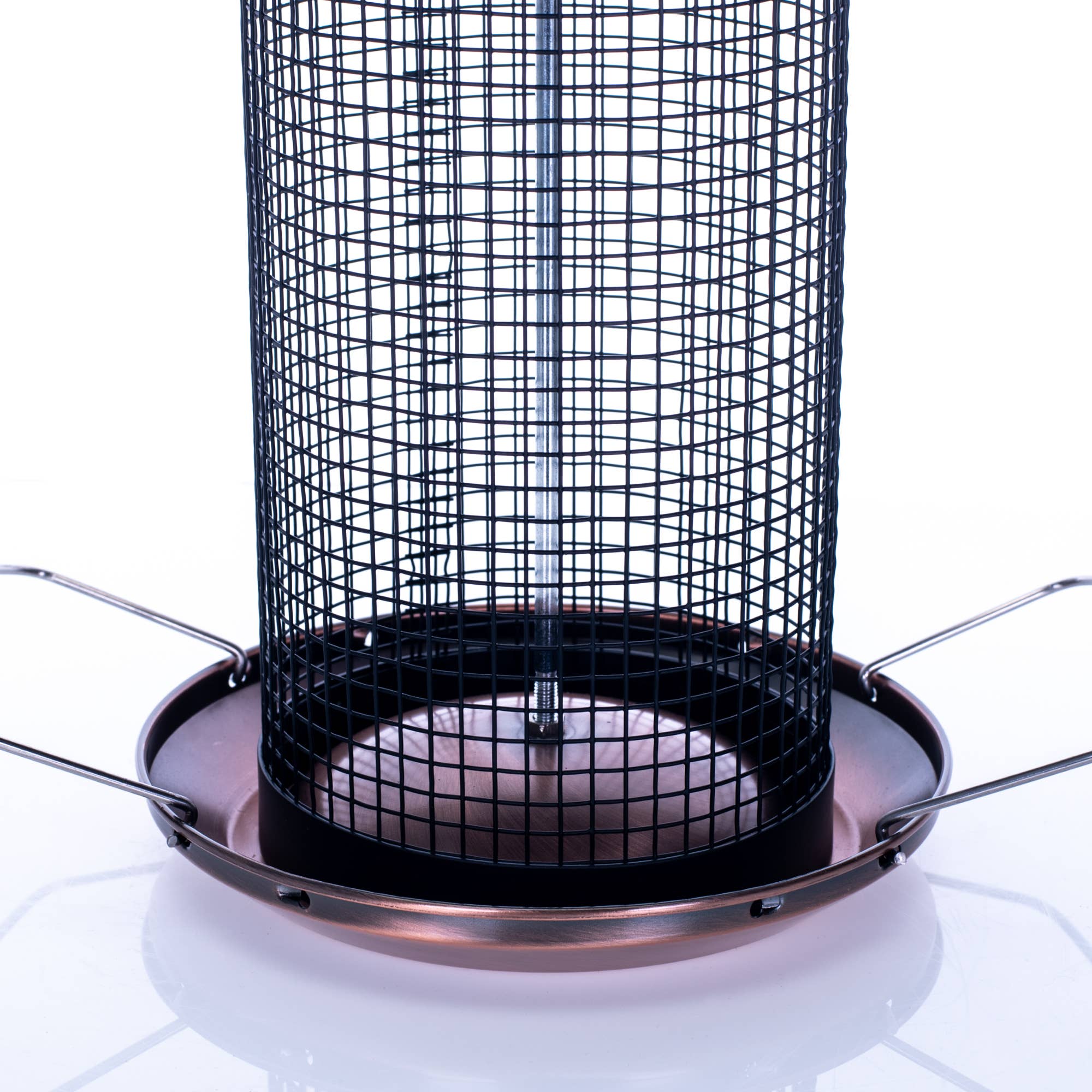 Copper Mesh Metal Bird Feeder