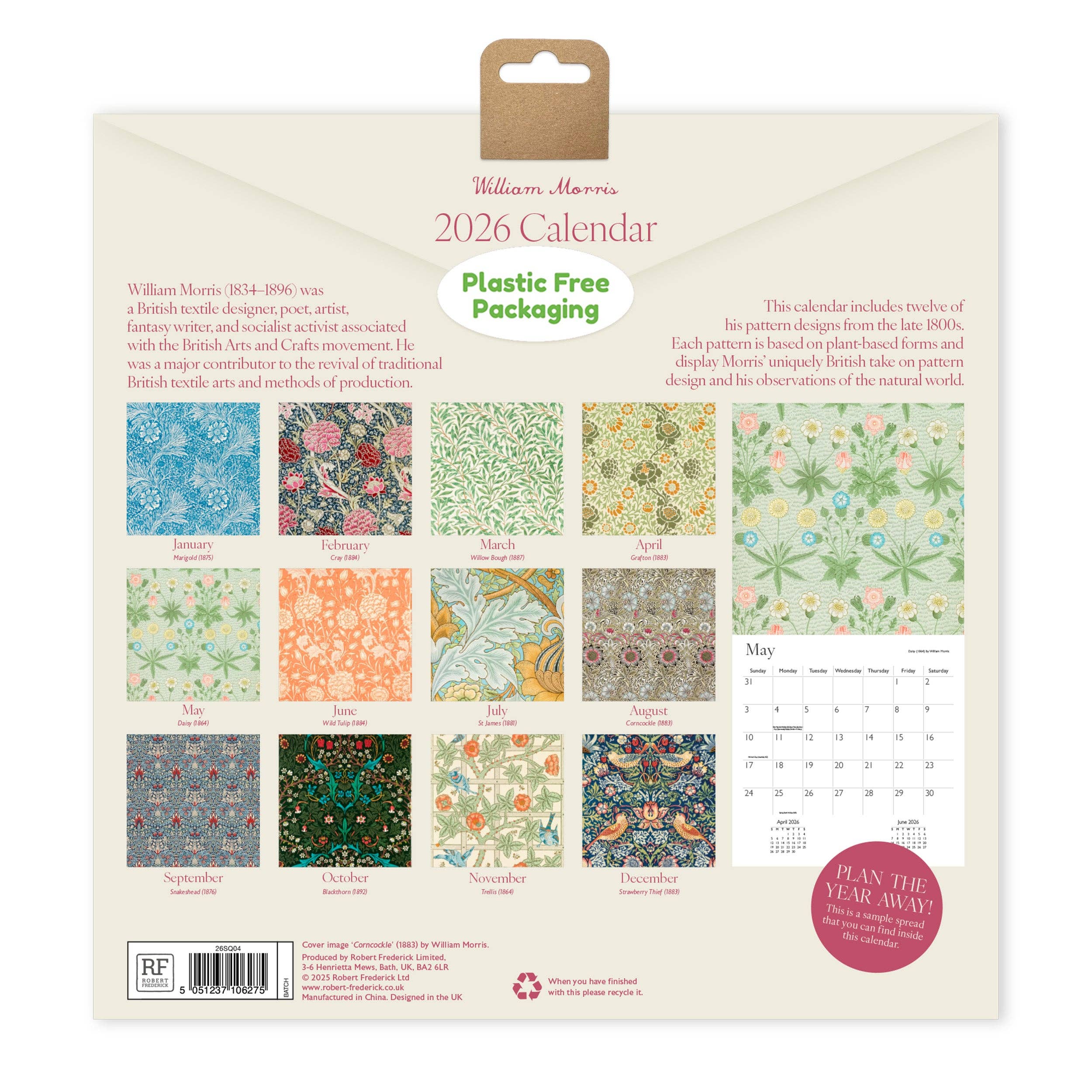 2026 Wall Calendar