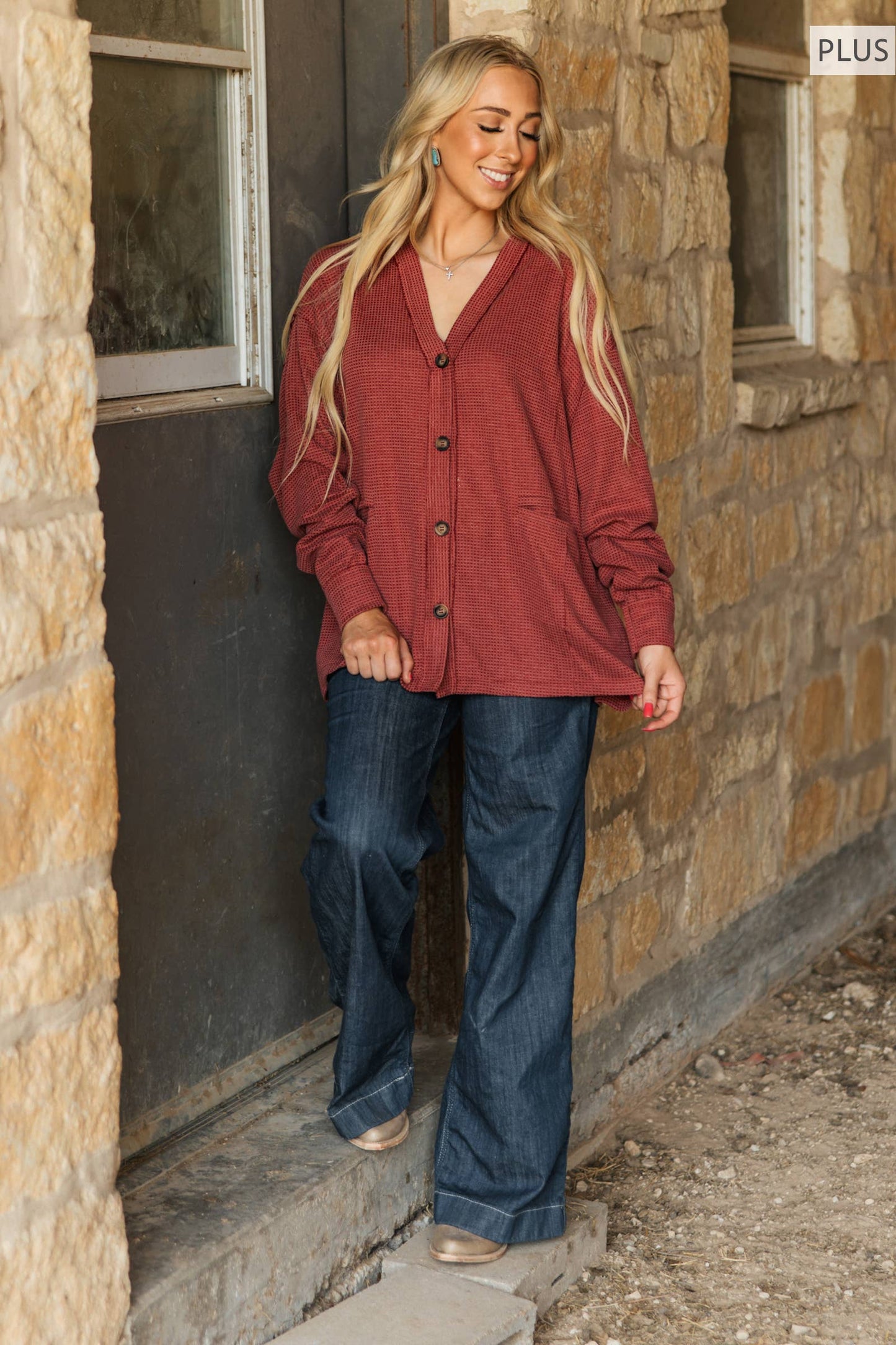 Charm Cardigan (Curvy)