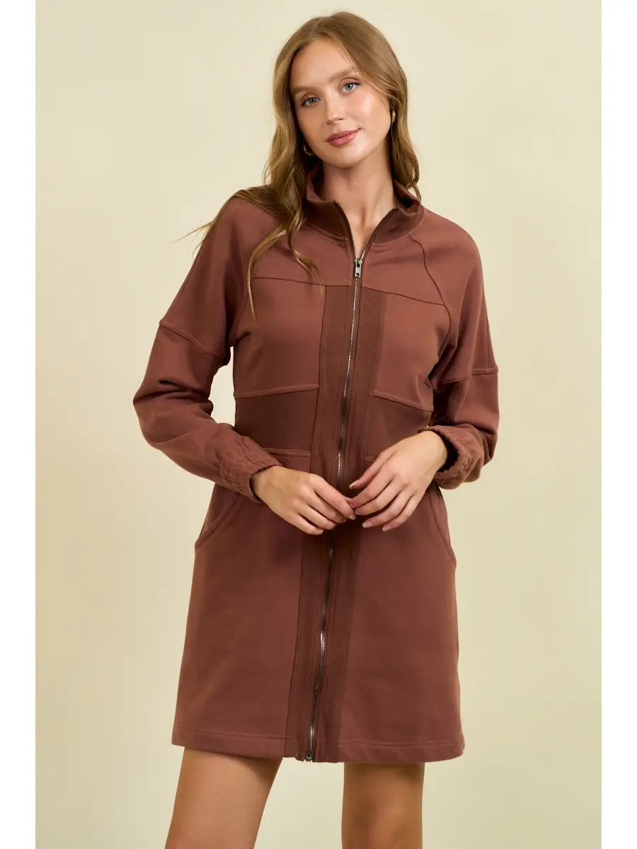 Funnel Neck Zip up