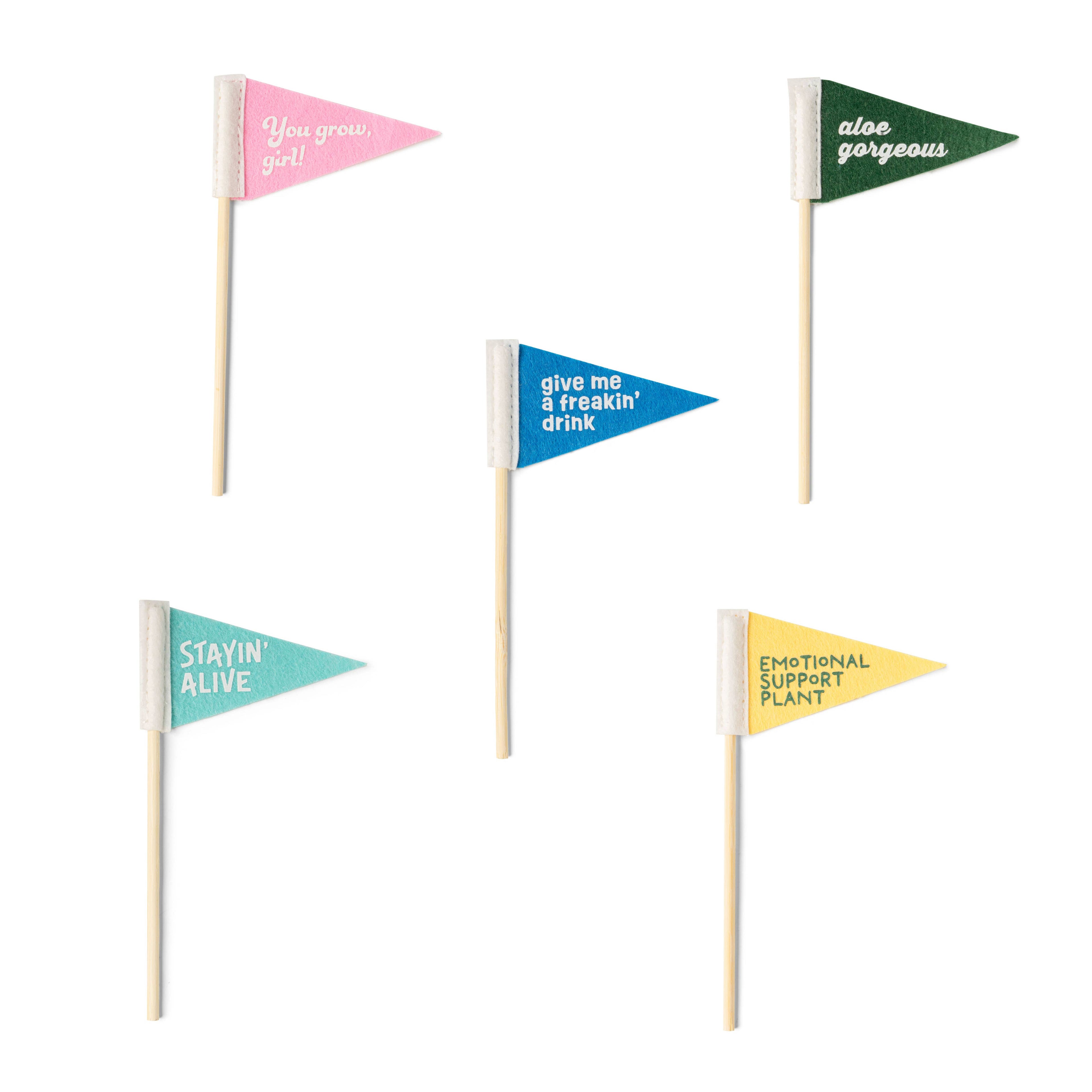 Rooting For You Plant Pennants