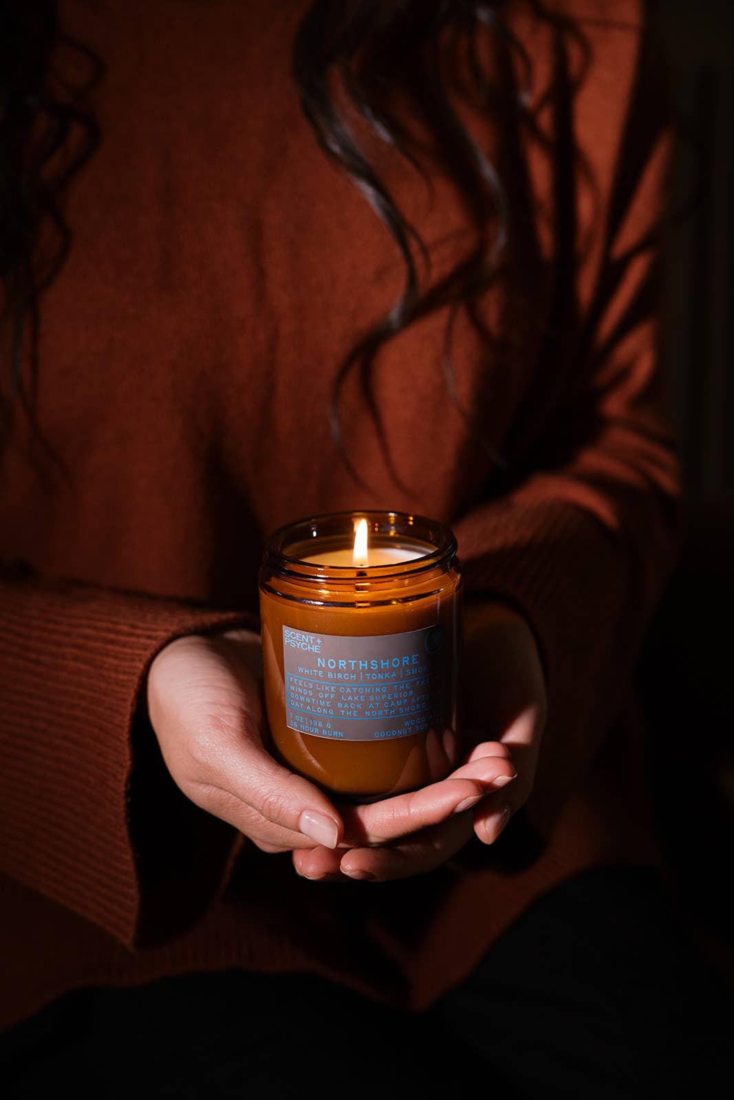 Northshore Birch Wood Wick Coconut-Soy Candle 7oz