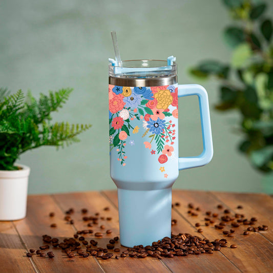 Bursting Blossoms Tumbler