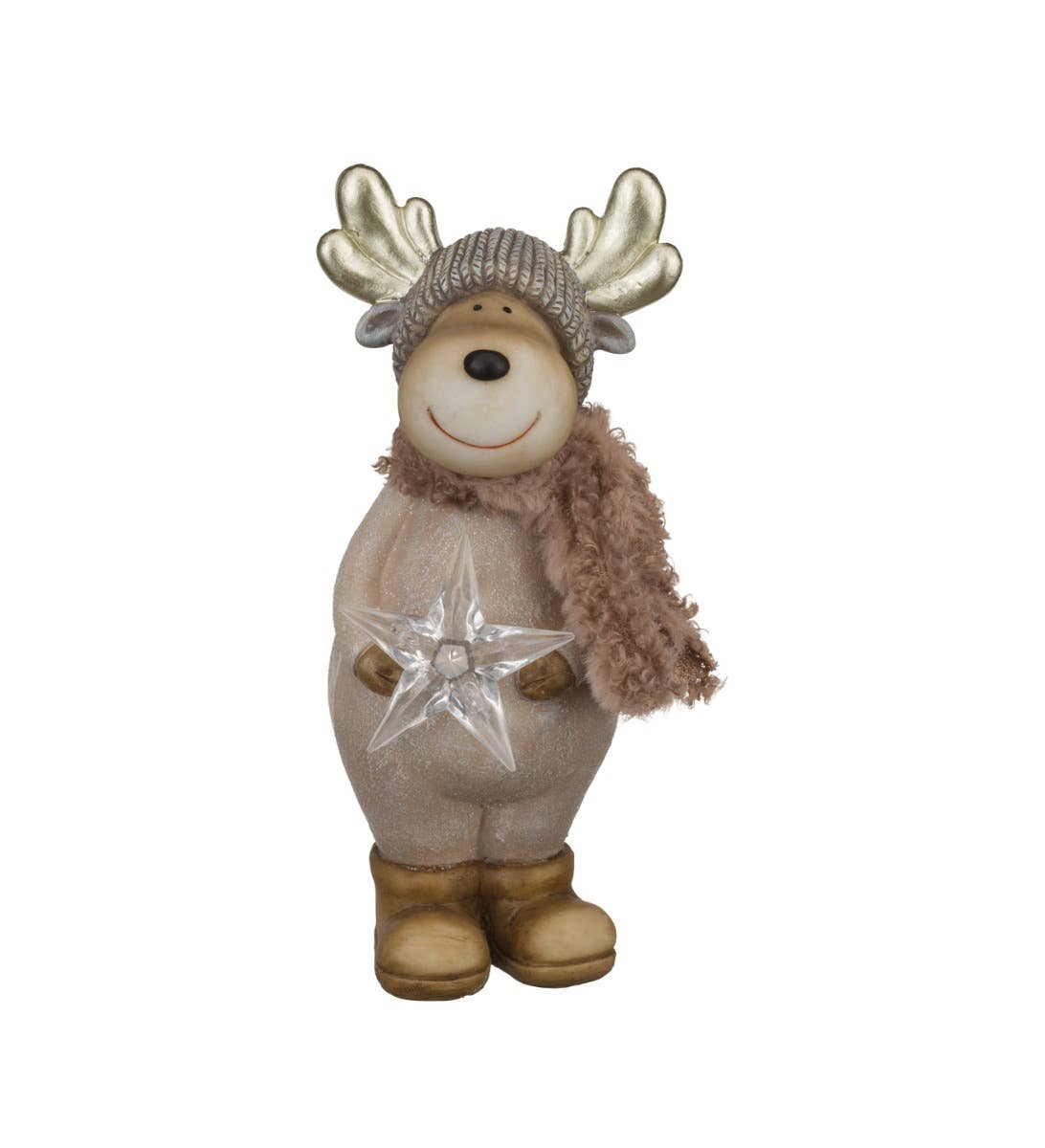 LED Reindeer & Star Decor - 7.5"