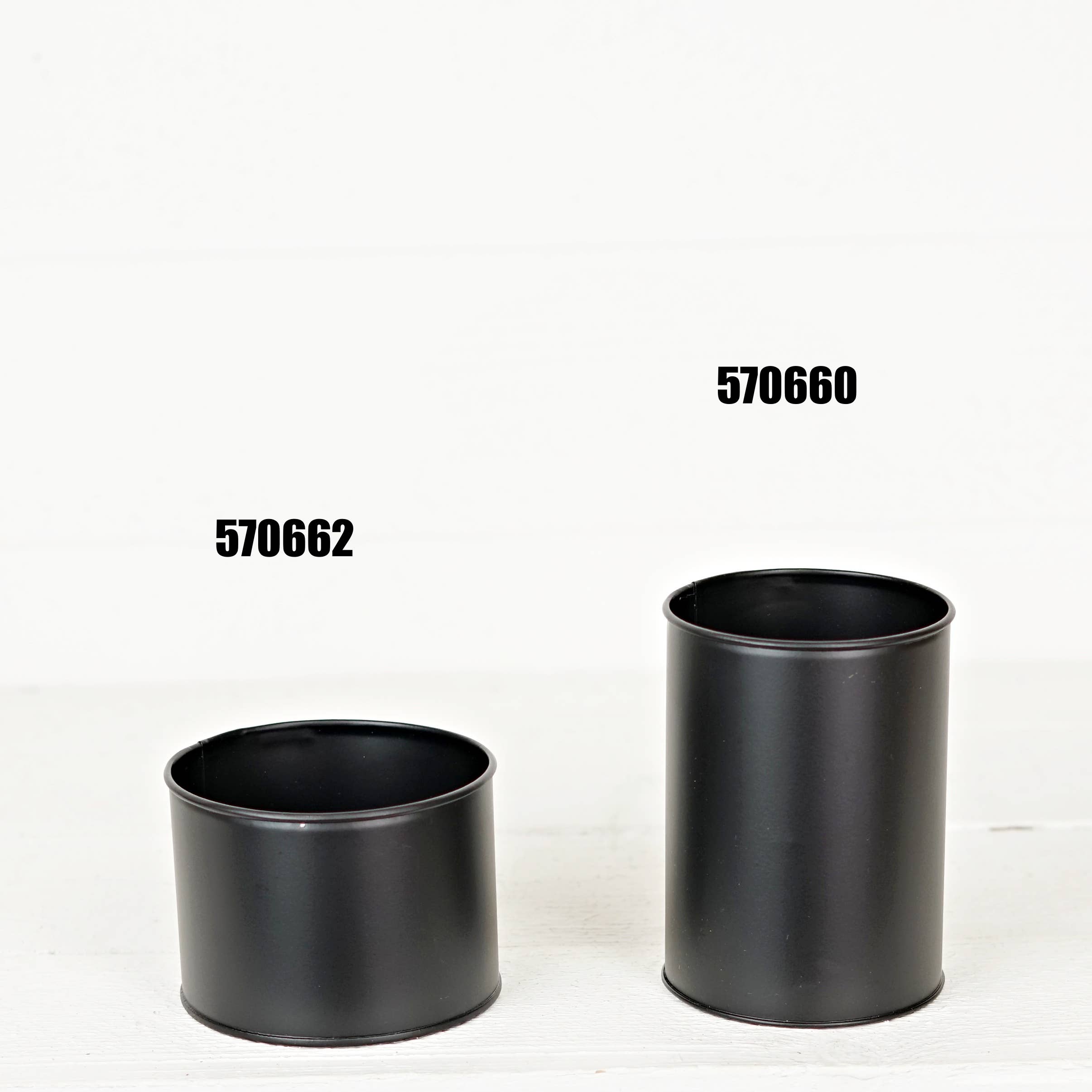 Metal Cylinder Bucket
