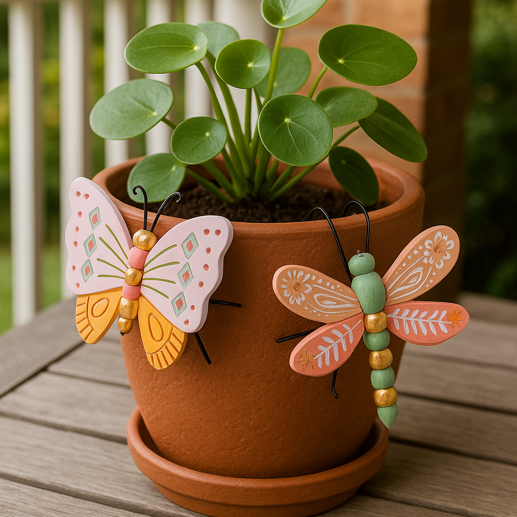 Butterfly & Dragonfly Pot Hangers