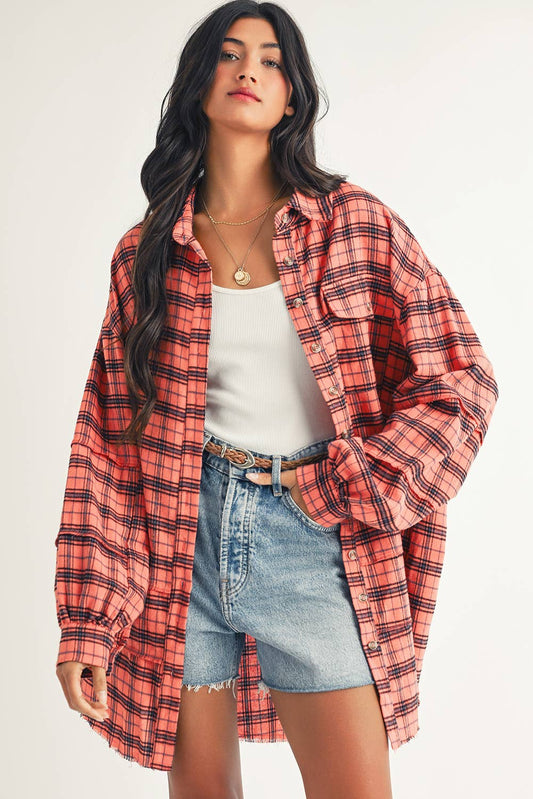 Distressed Fire Flannel (Full Run)