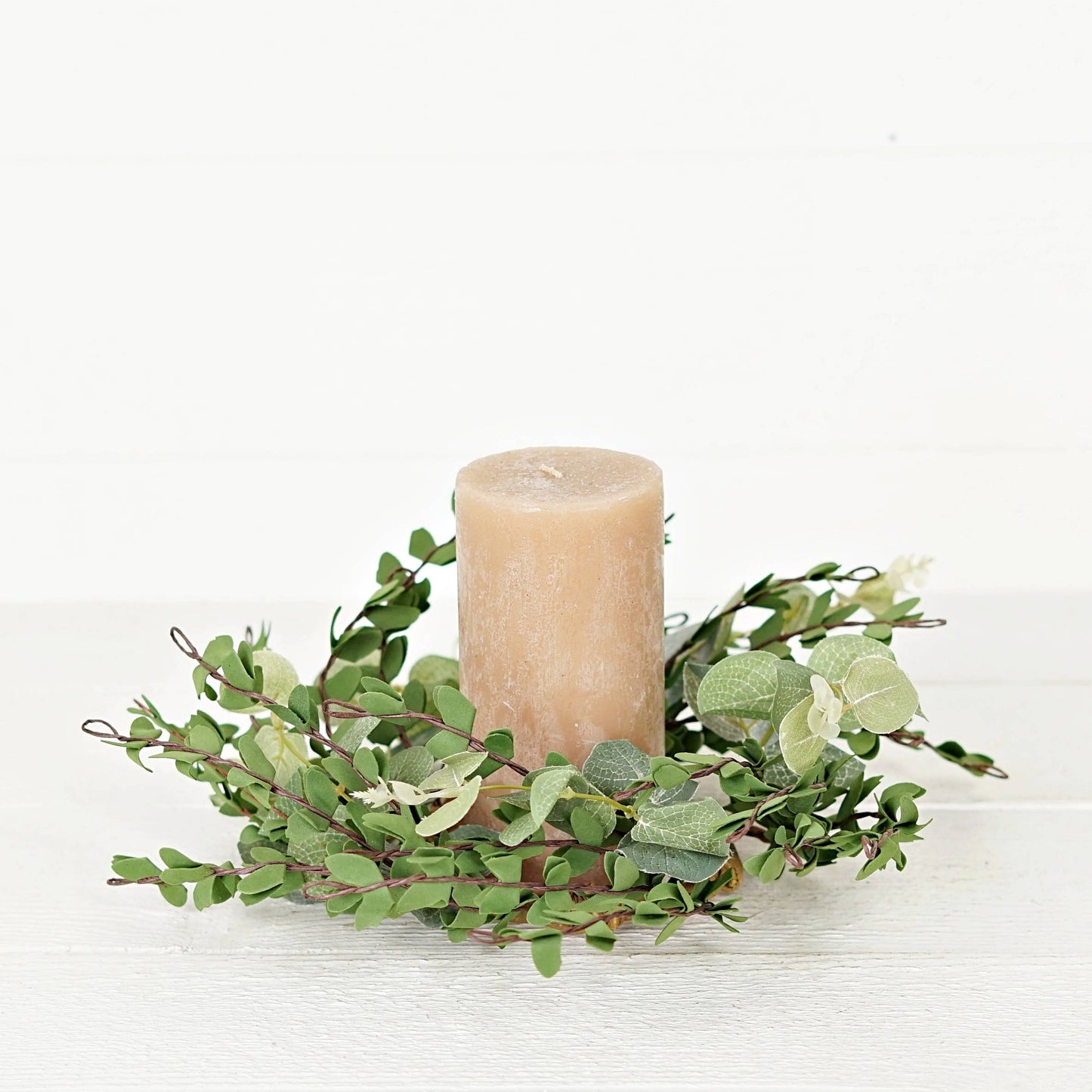 Mixed Eucalyptus Candle Ring