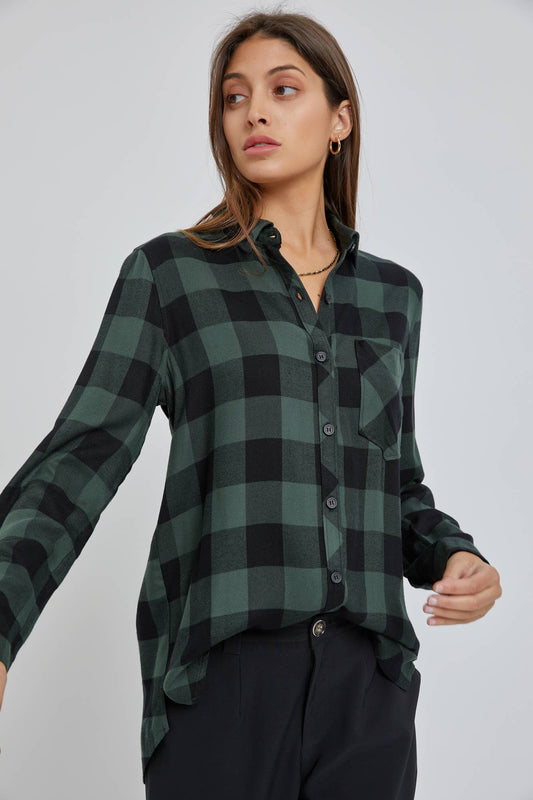 Hunter Flannel (Curvy)