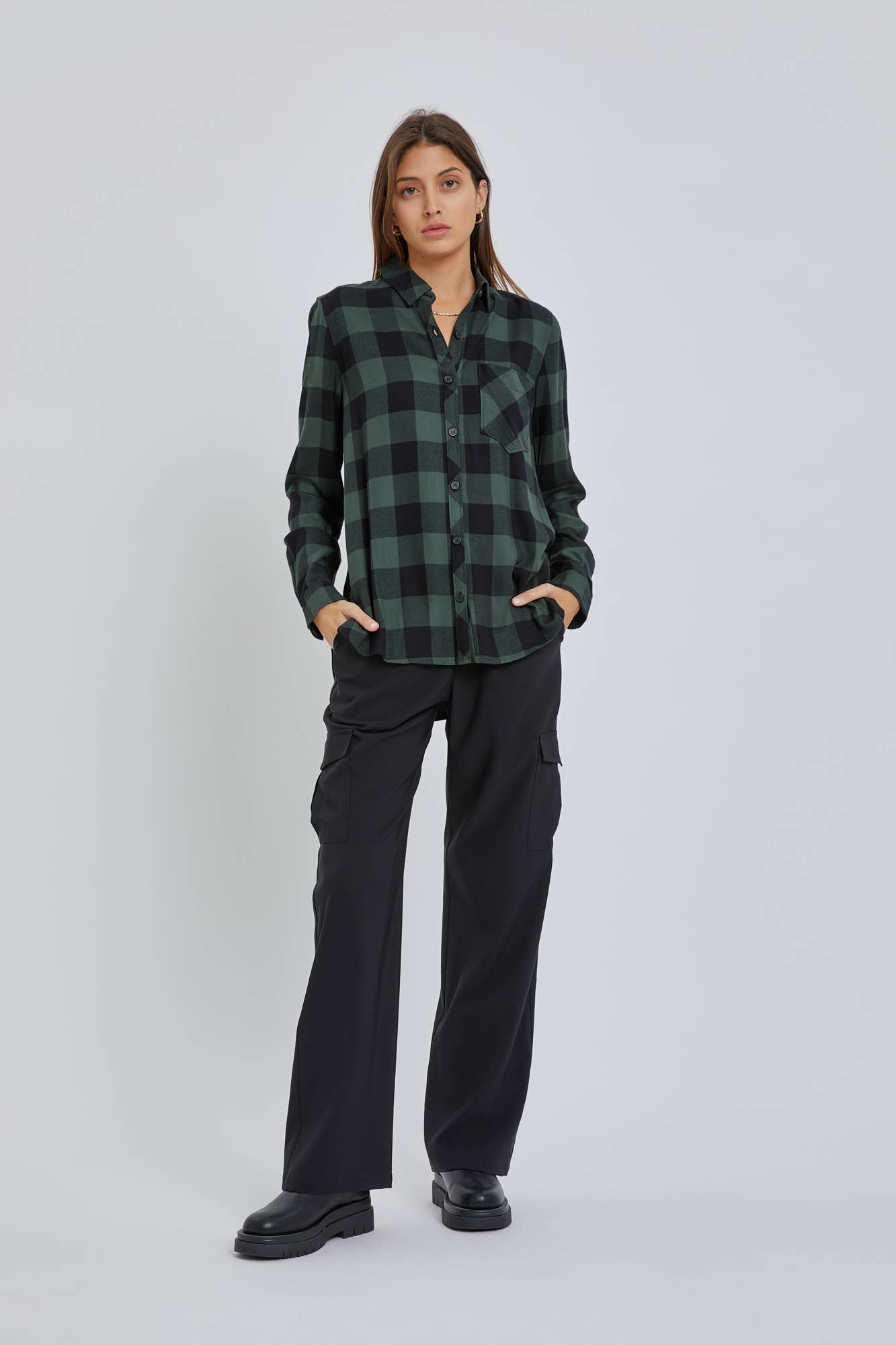 Hunter Flannel (Curvy)