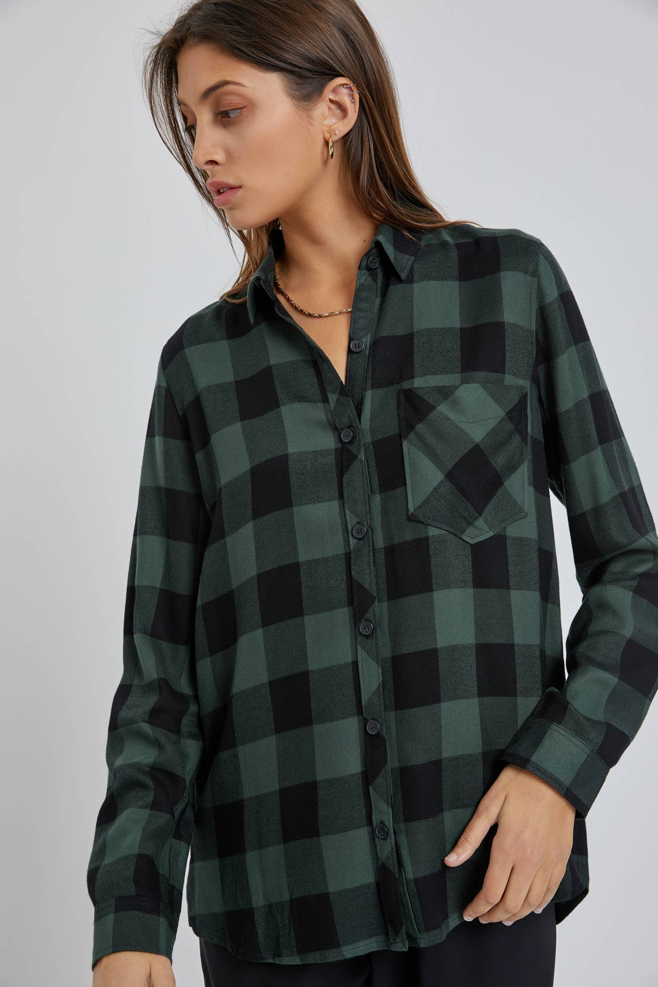 Hunter Flannel (Curvy)