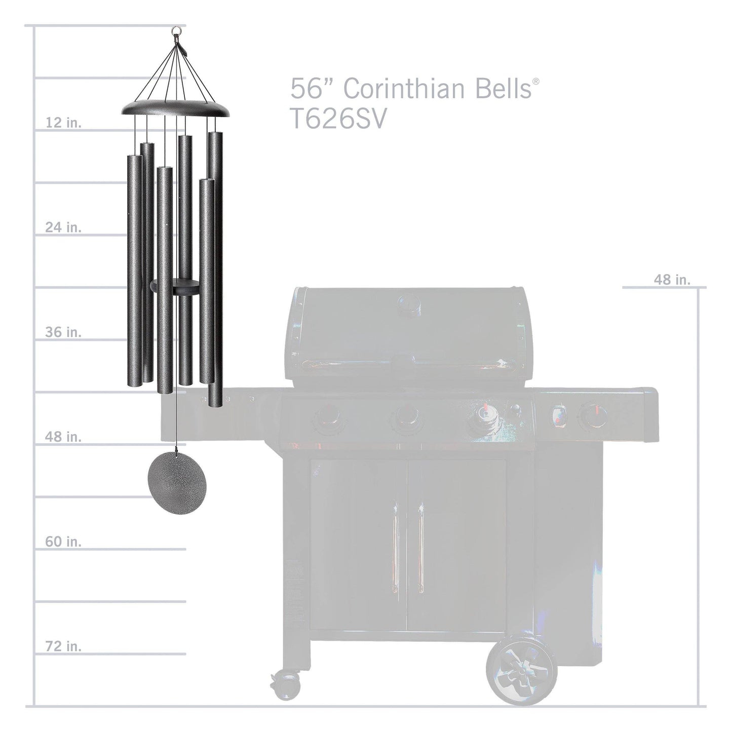 Corinthian Bells® 56-inch Windchime