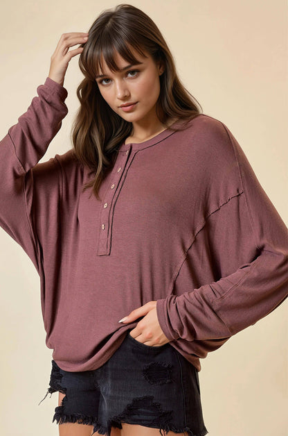 Dolman Long Sleeve