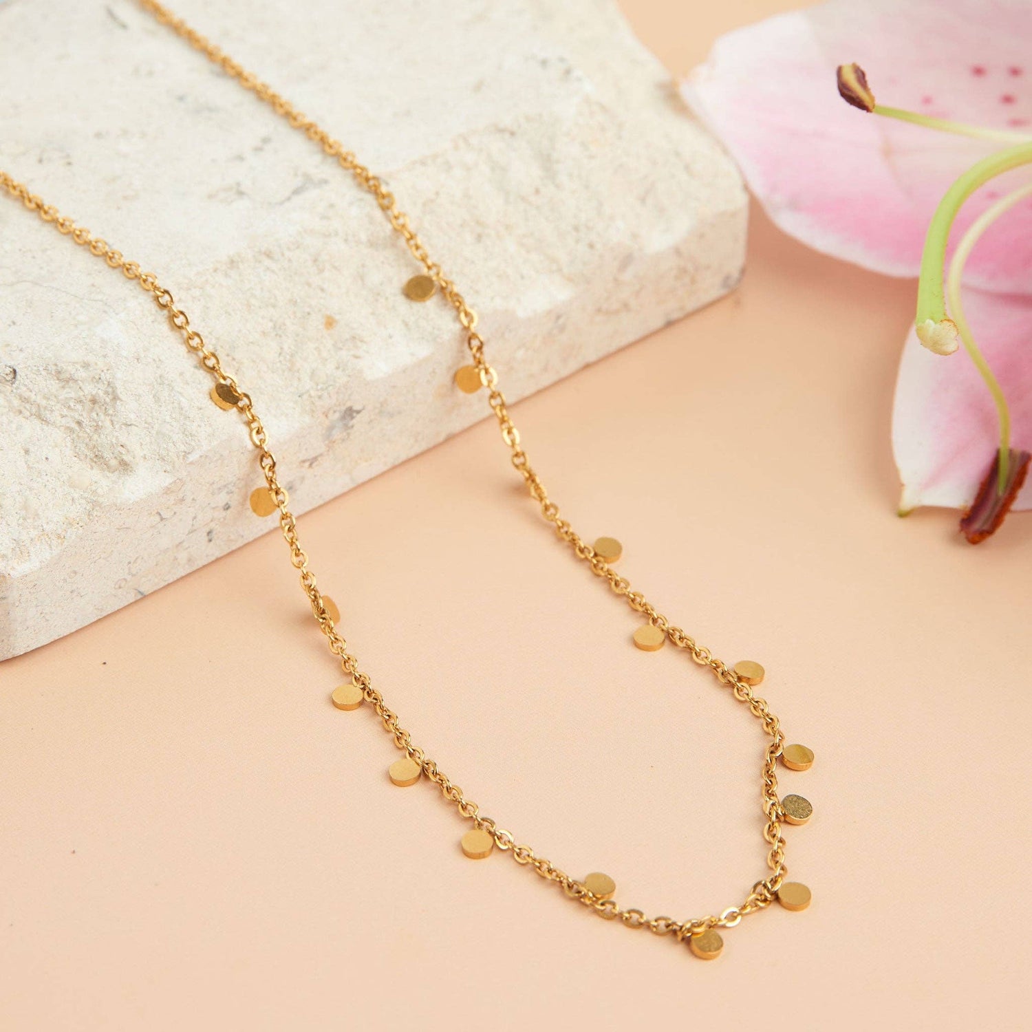 Narelle Disc Necklace