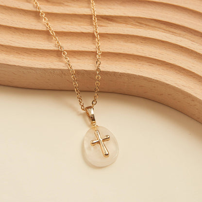 Eleni Cross Necklace
