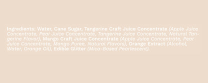 Glitter Mimosa Mixer