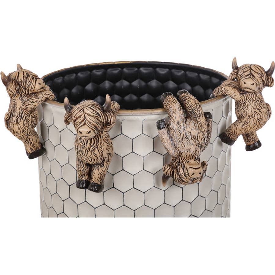Highland Cow Pot Hanger