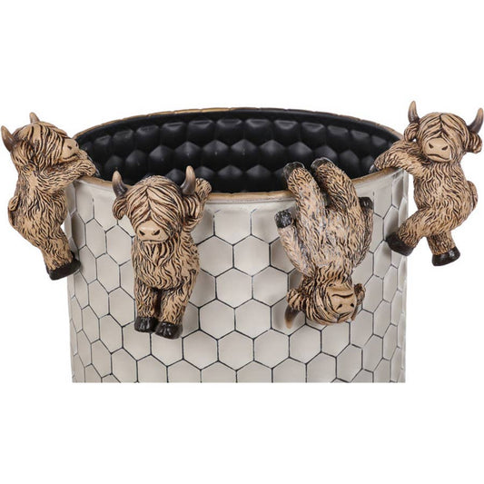 Highland Cow Pot Hange