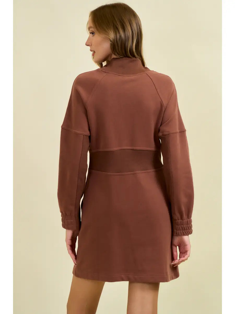 Funnel Neck Zip up
