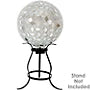 10" Mirrored Gazing Ball with Stand