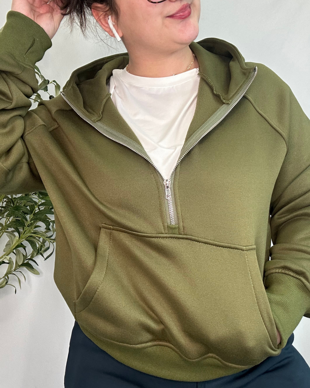 Mags Half-Zip Sweatshirt
