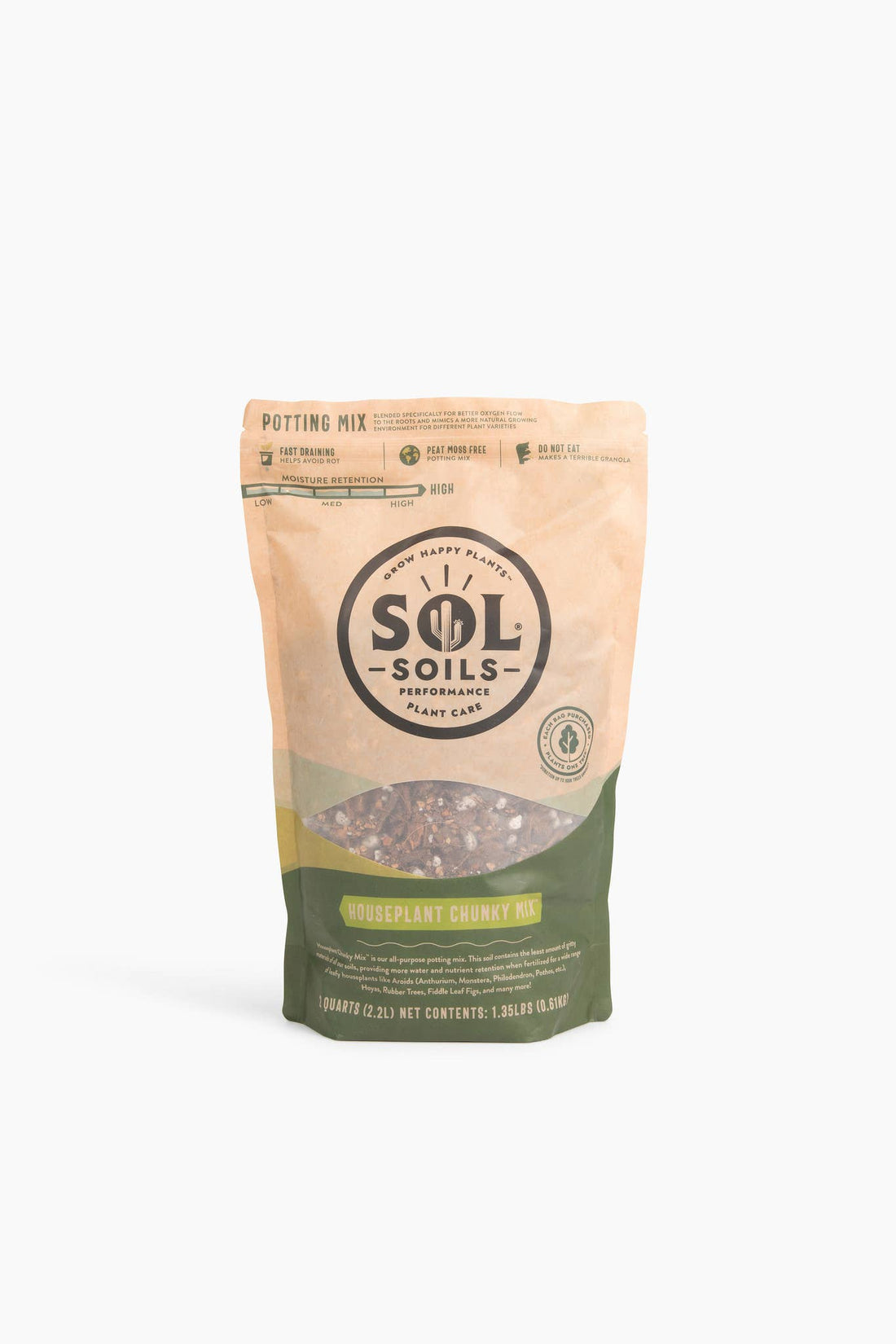 Soil (2Qt) Houseplant Chunky Mix (Aroid/Tropical Mix)