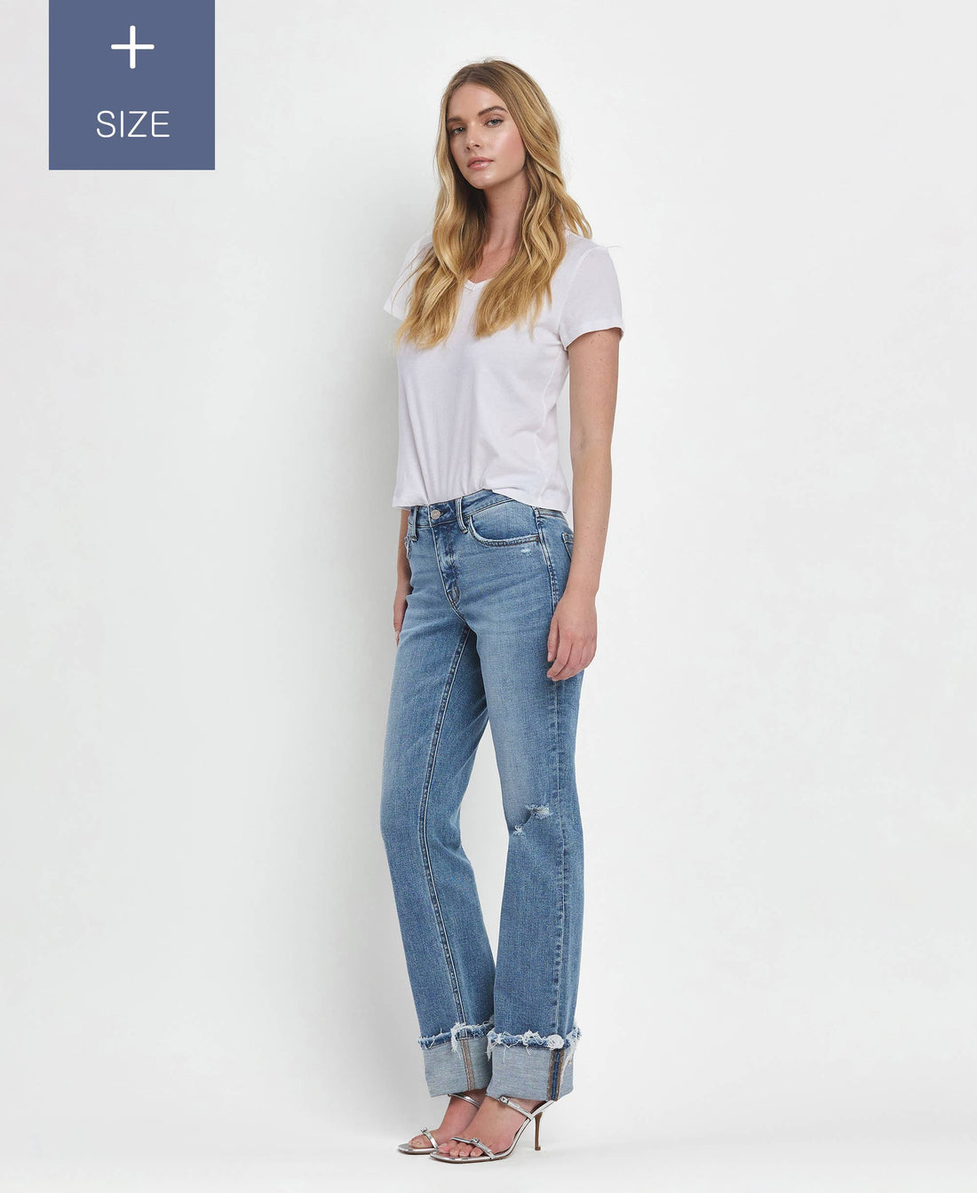 Cindy Tummy Control Straight Jeans (Curvy)