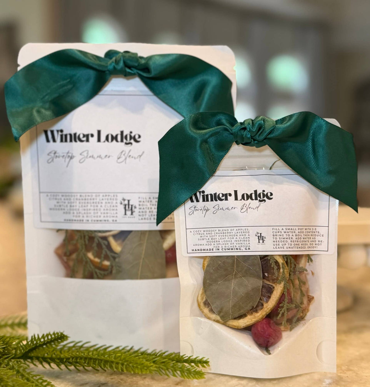 Winter Lodge Holiday Stovetop Simmer Blend Potpourri L