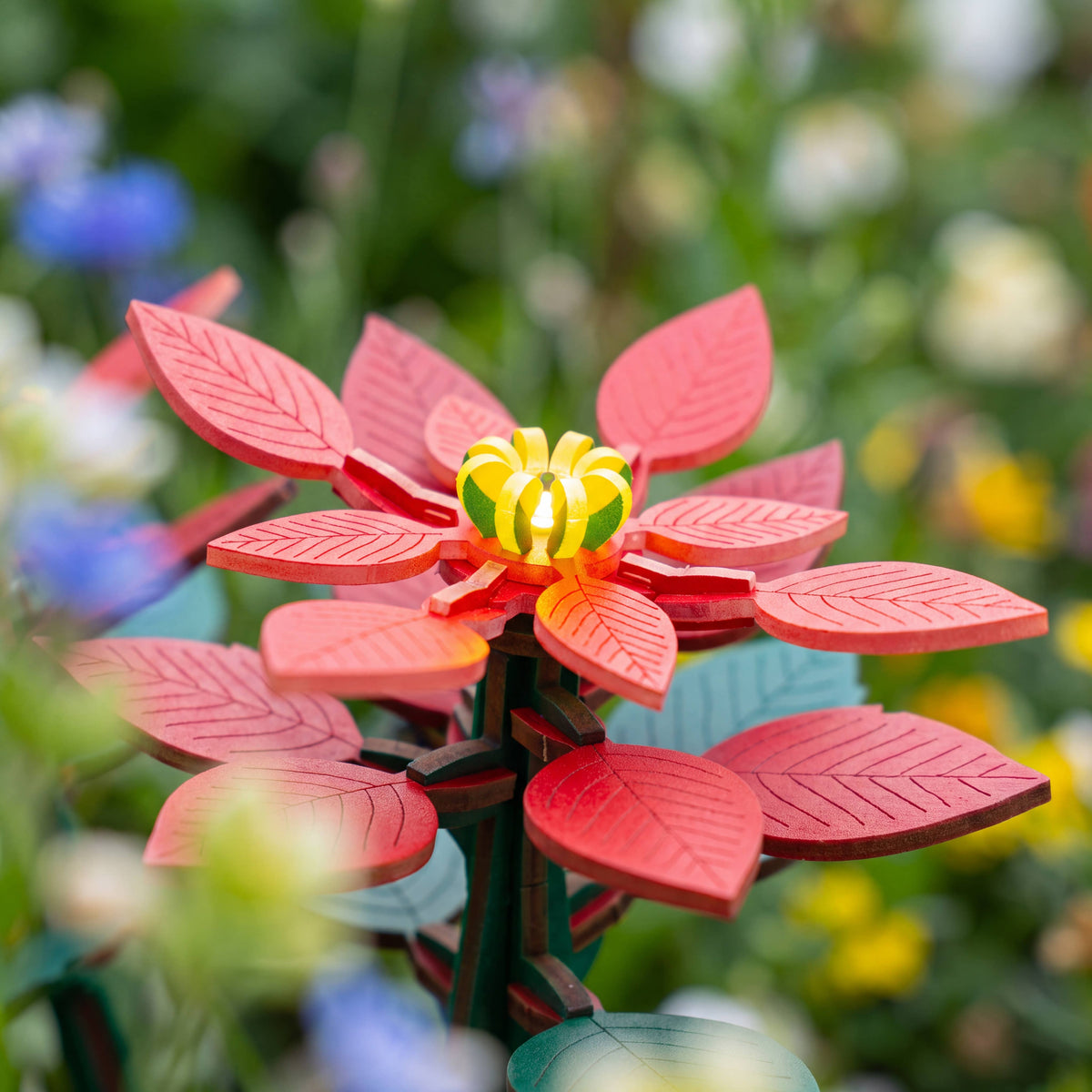 DIY Flower light Kit: Poinsettia